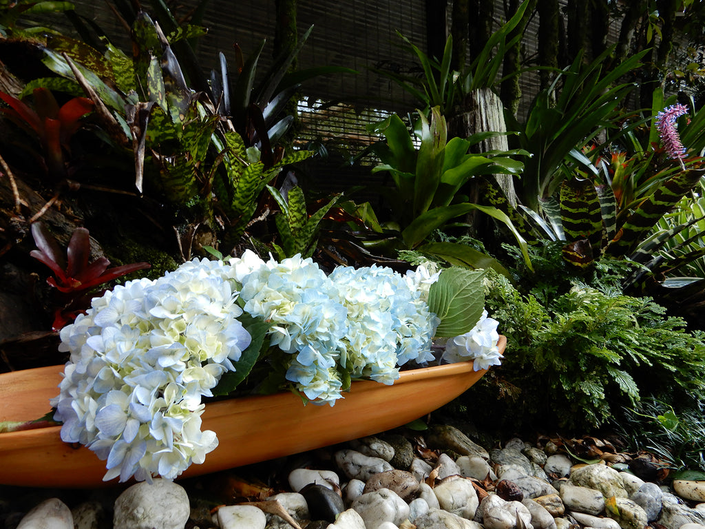 Spring decoration with Hydrangeas